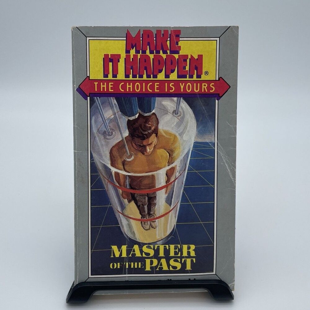 MAKE IT HAPPEN: MASTER OF THE PAST Steven Otfinoski 1987 Weekly Reader CYOA